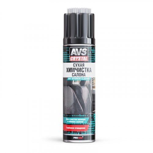 Сухая химчистка "пенная" щетка-крышка 650 мл. AVS AVK-048