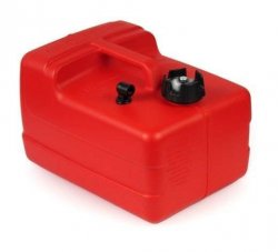 Бак топливный 12л 350х250х230 с индикатором