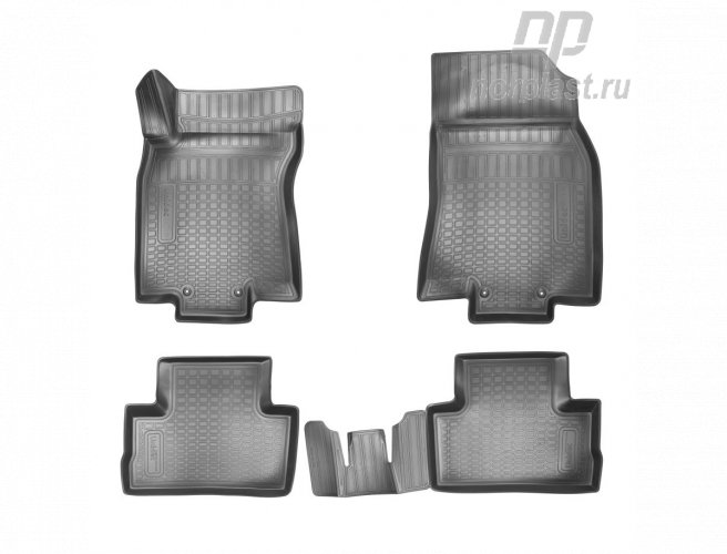 Коврики Norplast Nissan Qashqai (J11) 3D (2014) российская сборка