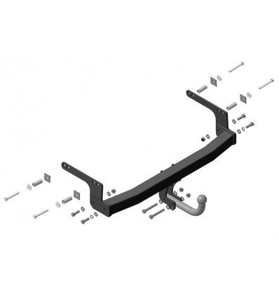 Фаркоп Renault Kaptur с 2016- 91711-A Motodor