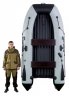 Лодка RiverBoats 330 НДНД серо-белый