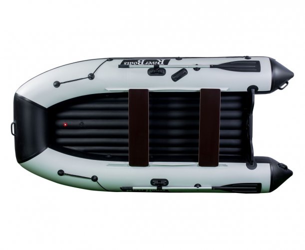 Лодка RiverBoats 330 НДНД серо-белый