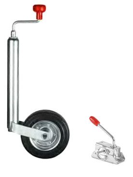 Опорное колесо литое 48мм с хомутом Artway