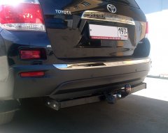 Фаркоп Toyota Highlander c 2010-2014 AvtoS TY 38