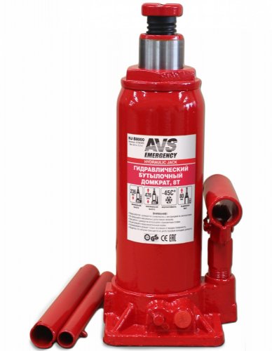 Домкрат гидравлический 8 т. AVS 200-405мм
