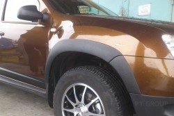Накладки на крылья (ABS) Renault DUSTER с 2016 (рестайлинг) PT Group
