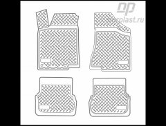 Коврики Norplast Volkswagen Passat B3 1988-1993/Passat B4 1993-1997