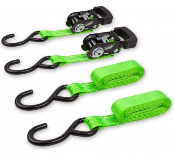 Стяжка для крепления груза 25мм*3м, 0,68т, 2 шт. "DSV" R88102