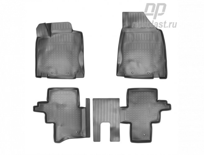 Коврики Norplast Nissan Pathfinder (R52) 3D (2014) (5 мест)