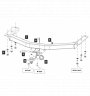 Фаркоп Honda Pilot 2016- 09.3370.32 Baltex