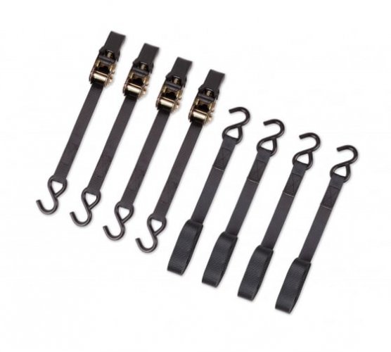 Стяжка для крепления груза 25мм*4,6м, 0,68т, 4 шт. "DSV" R88604