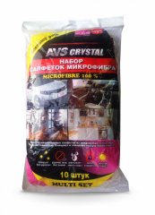 Салфетки AVS MF-6120 микрофибра (30*30)