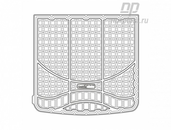 Коврик в багажник Norplast Dodge Journey (2008)\ Fiat Freemont (JC) (2011)