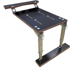 Опора для кресла с занижением 60мм, нержавейка Кокпит