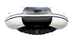 Лодка Ривьера Компакт 3600 НДНД комби светло-серый/графит