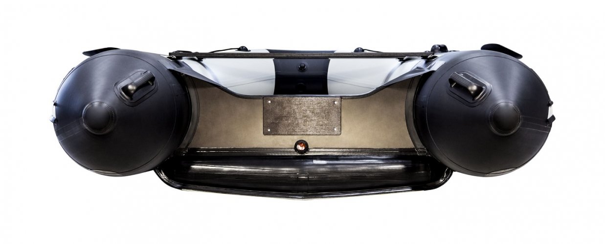 Лодка Ривьера Компакт 3600 НДНД комби светло-серый/графит