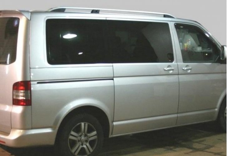Рейлинги Can Otomotive Volkswagen T5/T6 short silver