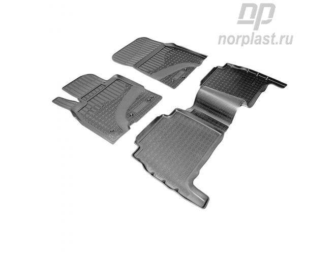 Коврики Norplast Toyota Land Cruiser 200 (J20A) (2007) (5/7 мест)