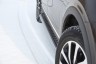 Защита порогов с алюминиевой площадкой (ППК) (Цвет Искра) Renault ARKANA с 2019 -
