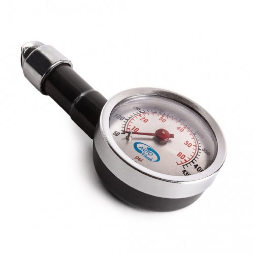 Манометр шинный металл AV-011506