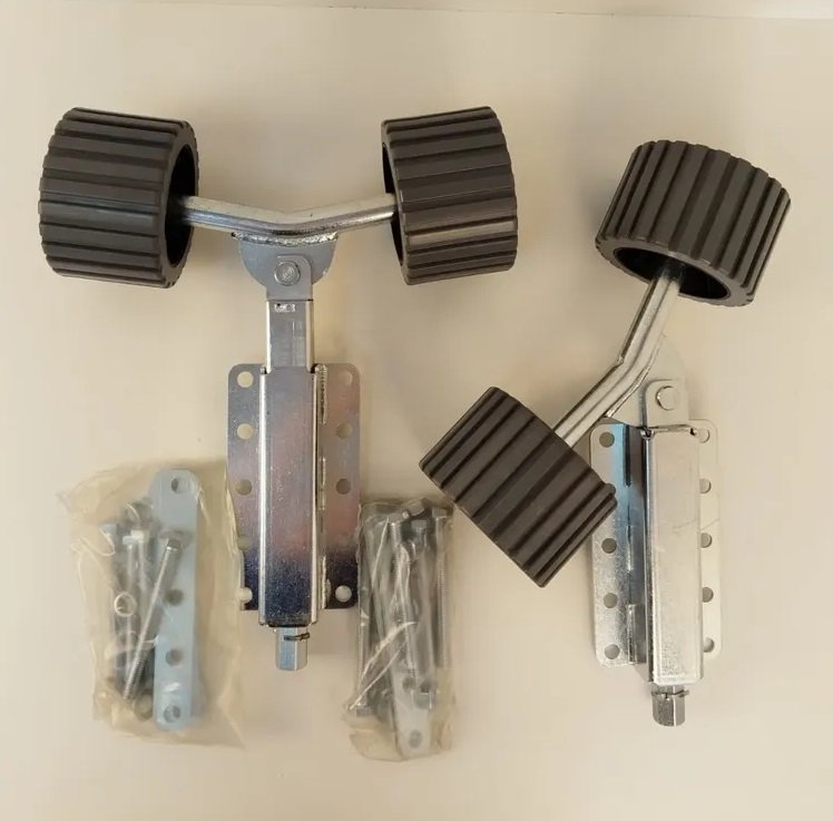 Домкраты для лодочного прицепа с роликами