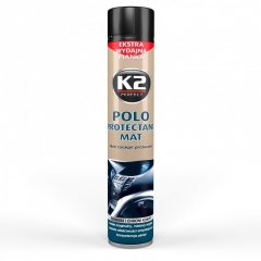 K2 Полироль пластика POLO PROTECTANT MAT (black),аэрозоль 750 мл.