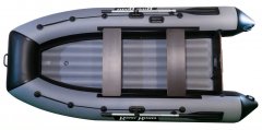 Лодка RiverBoats 320 НДНД  черно-серый