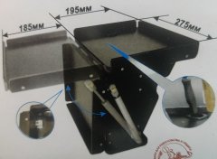 Столик с удочкодержателем и нишей под аккумулятор №17