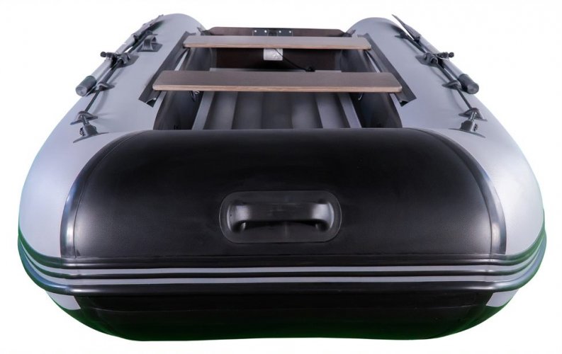 Лодка RiverBoats 340 НДНД ЛАЙТ черно-серый