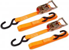 Стяжка для крепления груза 27мм*4,6м, 1,35т, 2 шт. "DSV" R88301