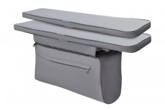 Комплект мягких накладок 900х250 графит, Мастер лодок