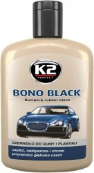 K2 Средство для удаления царапин и восстановления цвета бамперов BONO BLACK 200 мл.