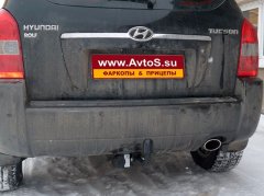 Фаркоп Hyundai Tucson 2004-2009, Kia Sportage 2004-2010 (AvtoS KI 16)