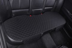 Накидки, квадраты Flax, лен, черный, комплект на весь салон