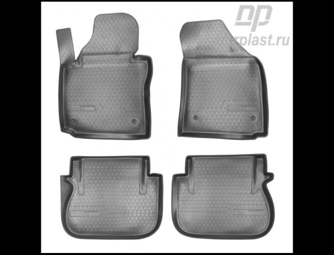 Коврики Norplast Volkswagen Caddy III 2004-2015\ Caddy IV 2015- перед.