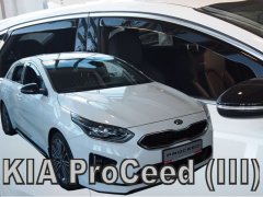 Ветровики боковых стекол KIA CEED 5дв. htb 2018 HEKO