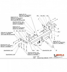 Фаркоп MITSUBISHI PAJERO V80/V90 07-н.в. (Y-026)