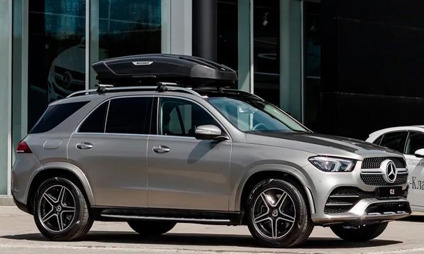 Бокс Broomer Venture L черный глянец, скоба