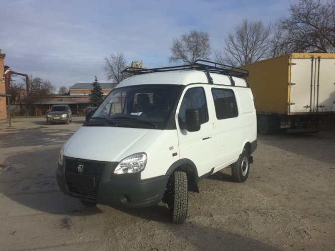 `ГАЗ 2752 (Соболь)`, Грузовая платформа с сеткой