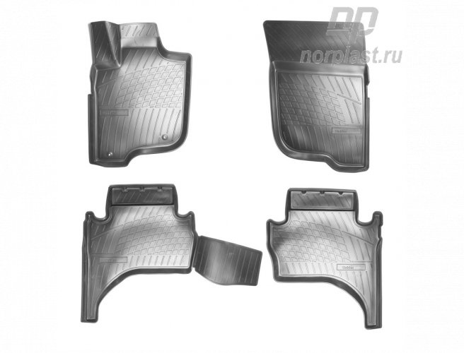 Коврики Norplast Mitsubishi L200 3D (2015)
