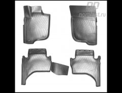 Коврики Norplast Mitsubishi L200 3D (2015)