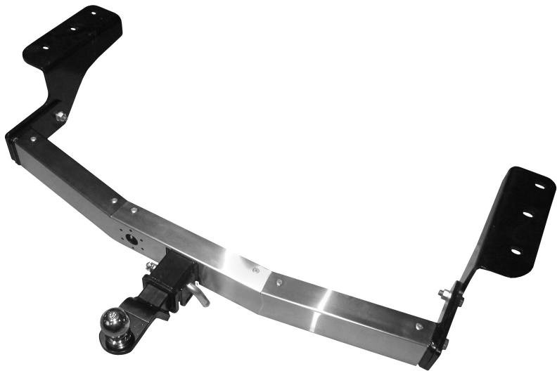 Фаркоп с накладкой из нерж. LEXUS NX с 2014 - съемный квадрат