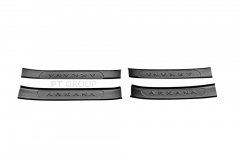 Накладки в проем дверей Renault Arkana 2019- (4шт.) PT Group (НПС)