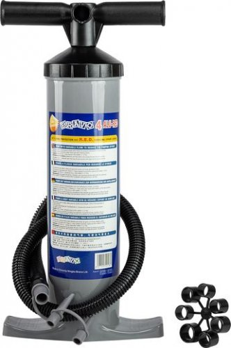 Насос ручной Bravo 4 Alu Red  двойного действия