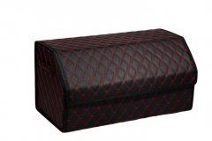 Органайзер в багажник Автопилот. Люкс (60*30*30) Черный+кр.строчка