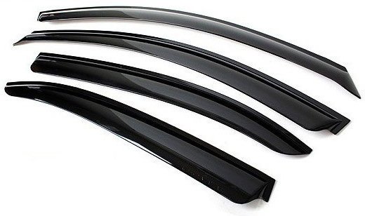 Ветровики боковых стекол Mercedes E-class w211 2002-09