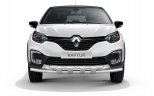 Защита переднего бампера двойная с пластинами 63/63 мм (НПС) на Renault KAPTUR с 2016 PT Group