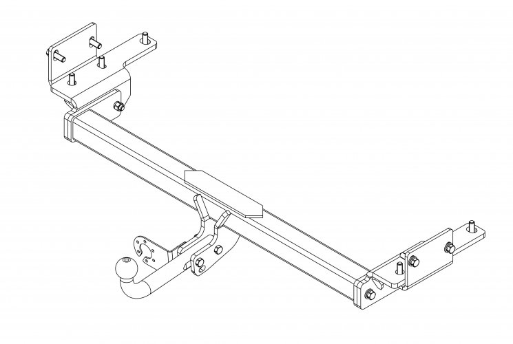 Фаркоп LEXUS RX 4 (AL20) (2015-) (AvtoS LX 03)