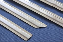 Накладки (молдинги) на двери (нержавейка) AluFrost Mazda CX-5 с 2012 (33-4129)