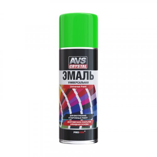 Эмаль алкид. "зеленый" 520 мл AVS AVK-508